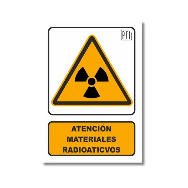 ATENCIÓN MATERIALES RADIOACTIVOS
