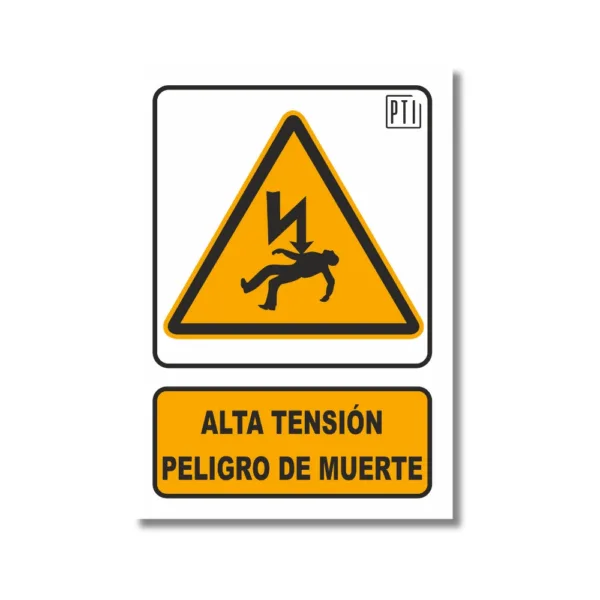 ALTA TENSIÓN PELIGRO DE MUERTE