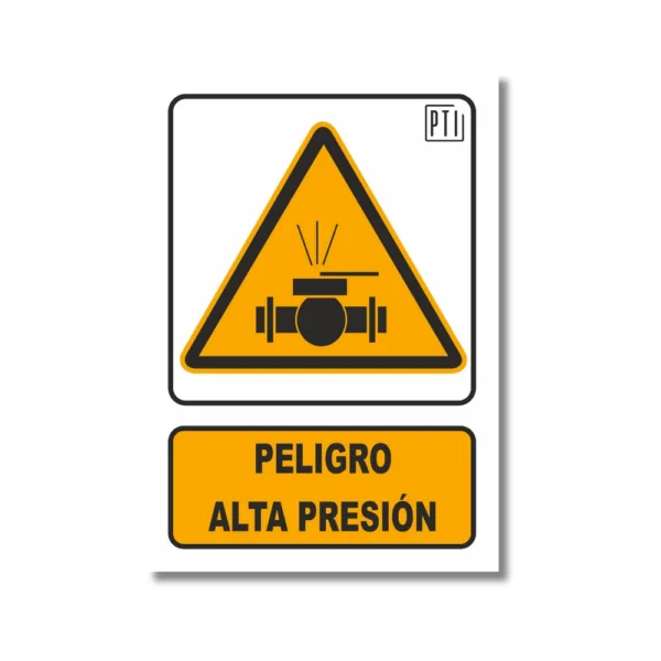 PELIGRO ALTA PRESIÓN