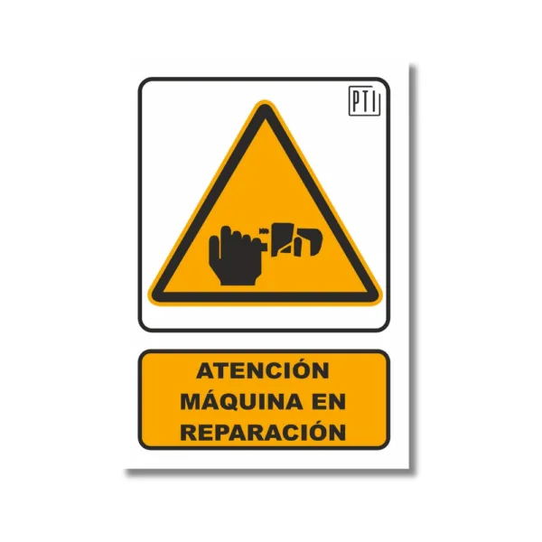 ATENCIÓN MÁQUINA EN REPARACIÓN