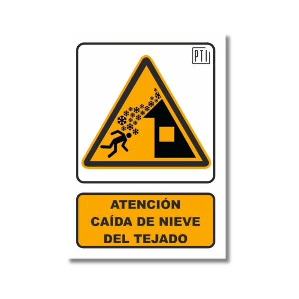 ATENCIÓN CAÍDA DE NIEVE DEL TEJADO