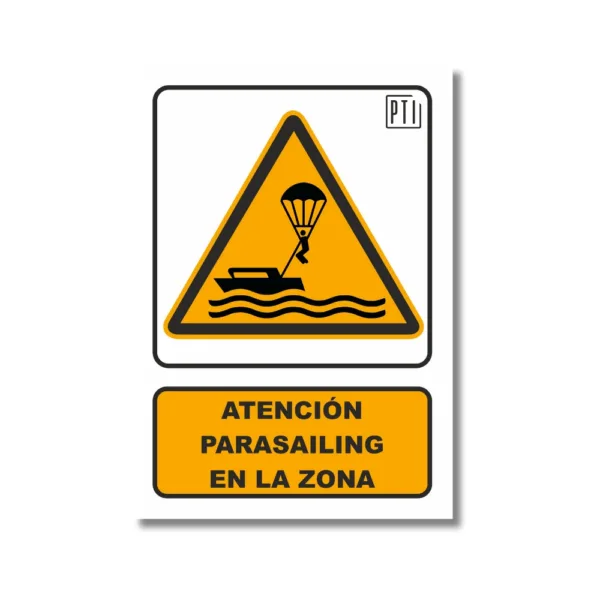 ATENCIÓN PARASAILING EN LA ZONA