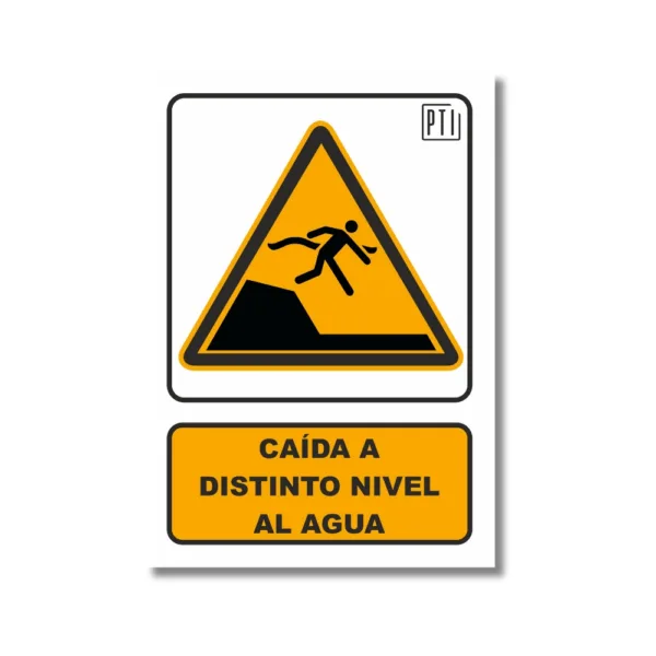 CAÍDA A DISTINTO NIVEL AL AGUA