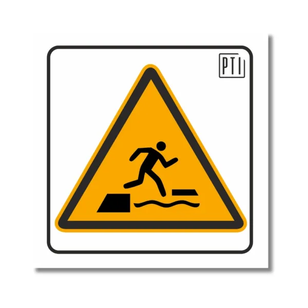 ATENCIÓN CAÍDA AL AGUA SUPERFICIE FLOTANTE