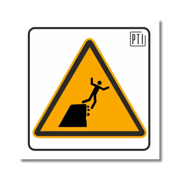 ATENCIÓN BORDE DE ACANTILADO INESTABLE