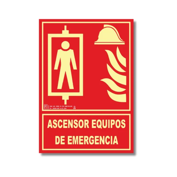ASCENSOR EQUIPOS DE EMERGENCIA