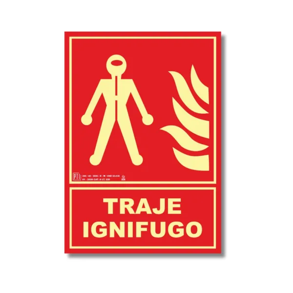 TRAJE IGNIFUGO