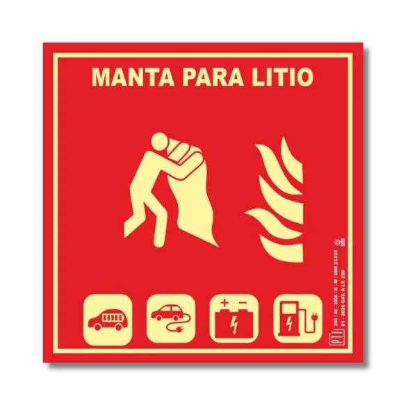 MANTA PARA LITIO