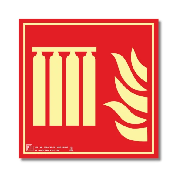 BATERÍA DE EQUIPOS DE EXTINCIÓN