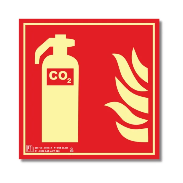EXTINTOR DE CO₂