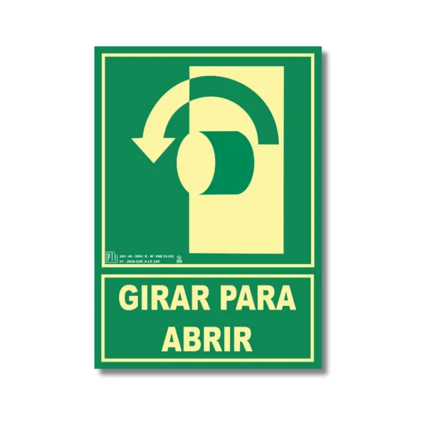 GIRAR PARA ABRIR IZQUIERDA