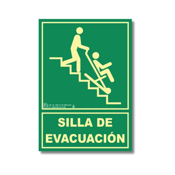 SILLA DE EVACUACIÓN