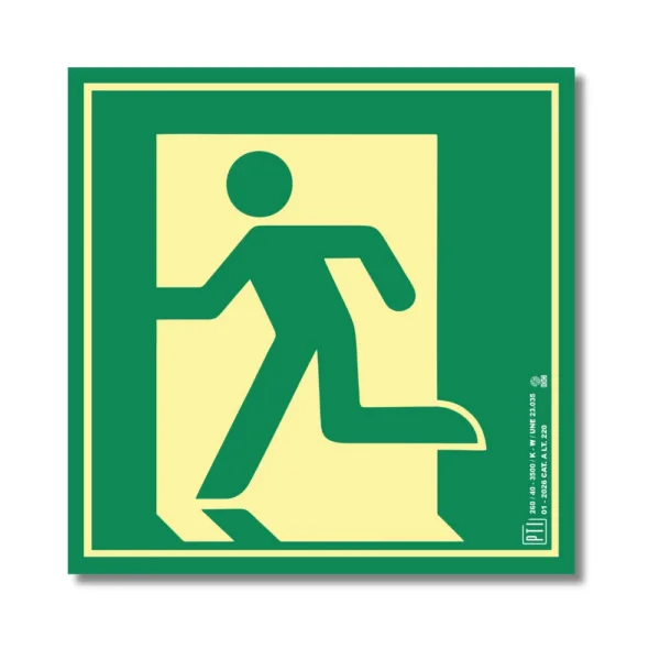 SALIDA DE EMERGENCIA IZQUIERDA