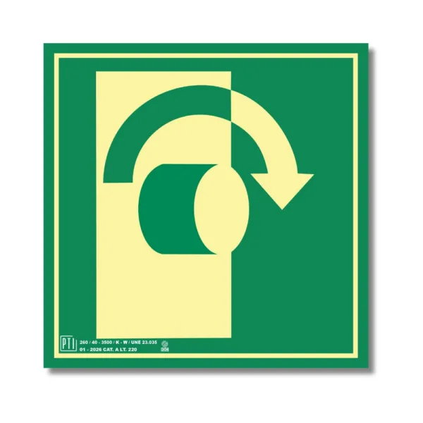 GIRAR PARA ABRIR DERECHA