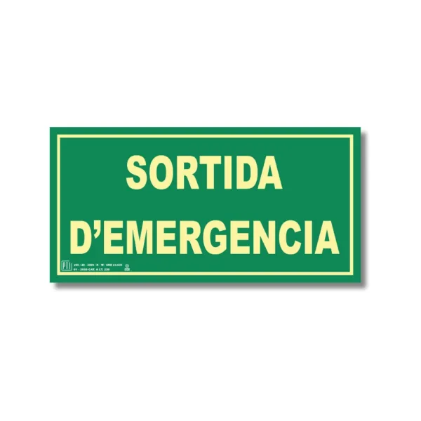 SORTIDA D'EMERGÈNCIA