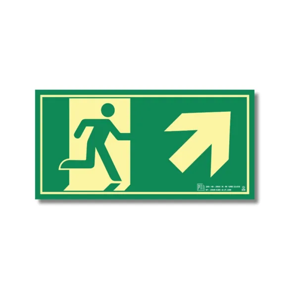 SALIDA EMERGENCIA SUBIDA DERECHA