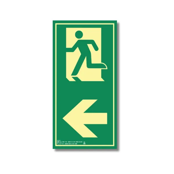 SALIDA EMERGENCIA IZQUIERDA VERTICAL