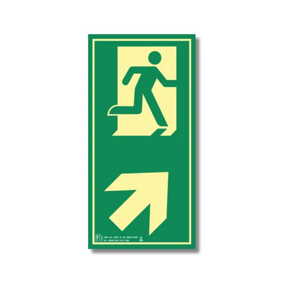 SALIDA EMERGENCIA SUBIDA DERECHA VERTICAL