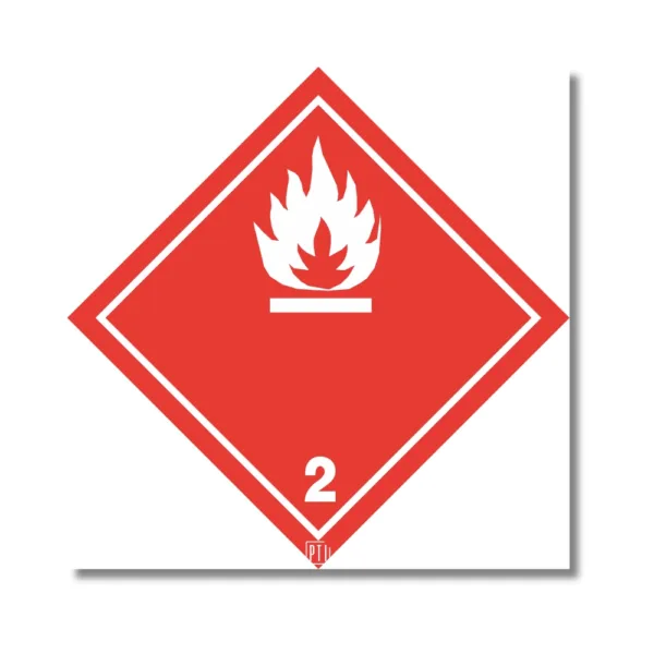 ADR CLASE 2.1 GASES INFLAMABLES FLAMMABLE GAS