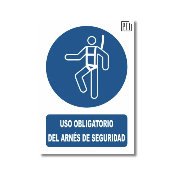 USO OBLIGATORIO DEL ARNÉS DE SEGURIDAD