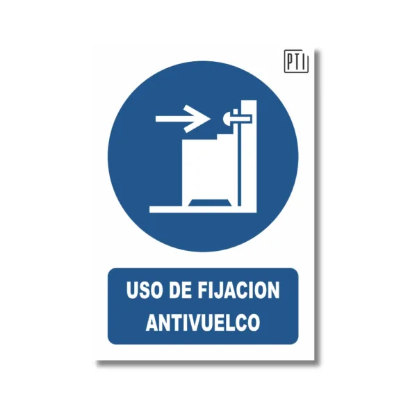 USO DE FIJACIÓN ANTIVUELCO