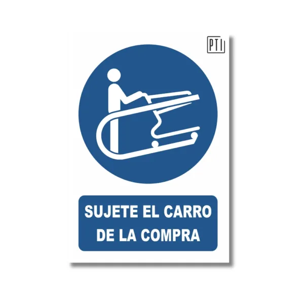 SUJETE EL CARRO DE LA COMPRA