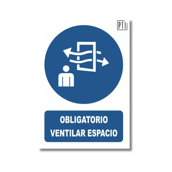 OBLIGATORIO VENTILAR ESPACIO