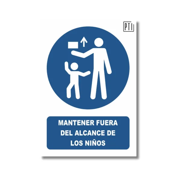 MANTENER FUERA DEL ALCANCE DE LOS NIÑOS