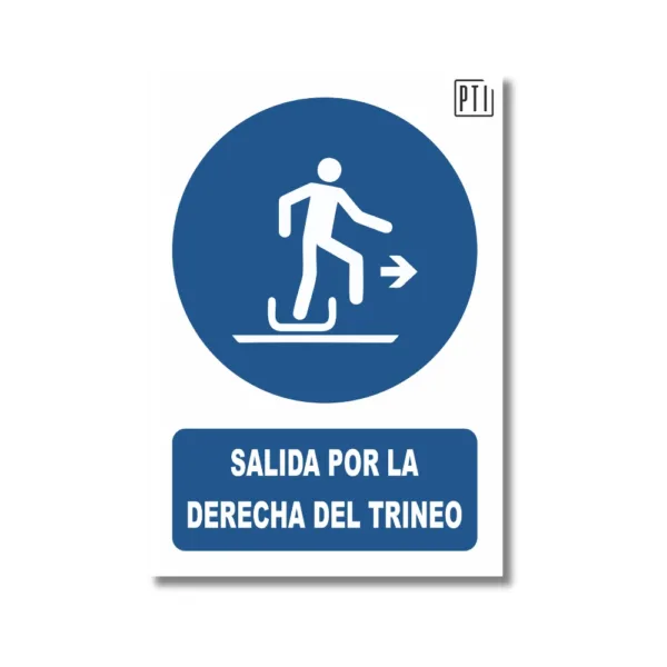 SALIDA POR LA DERECHA DEL TRINEO