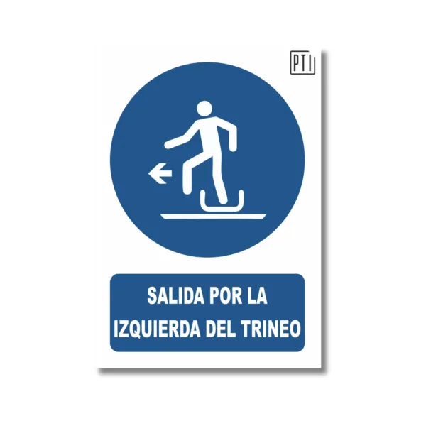 SALIDA POR LA IZQUIERDA DEL TRINEO