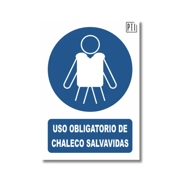 USO OBLIGATORIO DE CHALECO SALVAVIDAS