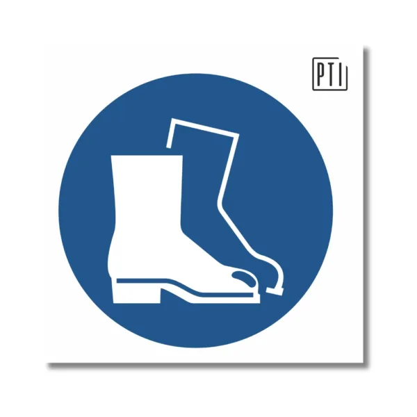 USO OBLIGATORIO ZAPATOS DE SEGURIDAD