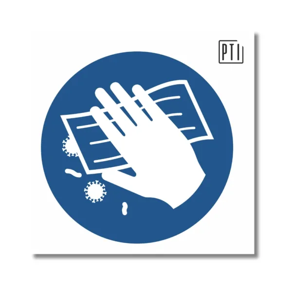 OBLIGATORIO DESINFECTAR SUPERFICIE