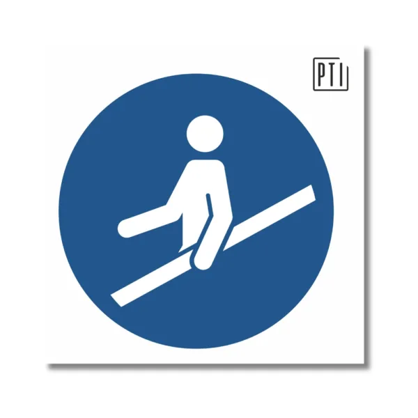 USO OBLIGATORIO DEL PASAMANOS