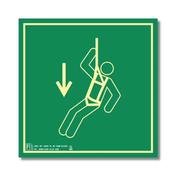 DISPOSITIVO DE DESCENSO DE EMERGENCIA