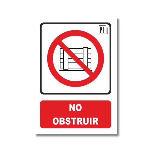 NO OBSTRUIR