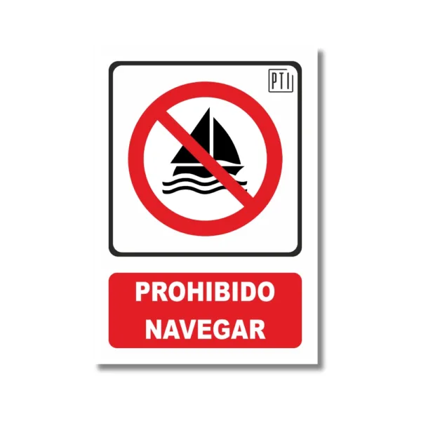 PROHIBIDO NAVEGAR