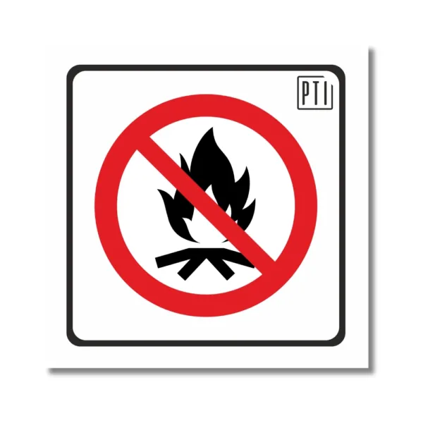 PROHIBIDO ENCENDER FUEGO