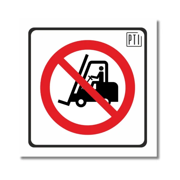 PROHIBIDO EL PASO DE CARRETILLAS