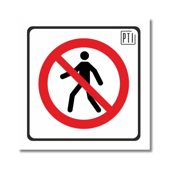 PROHIBIDO EL PASO DE PERSONAS