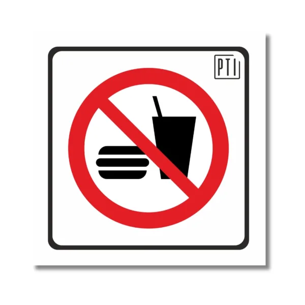 PROHIBIDO COMER Y BEBER