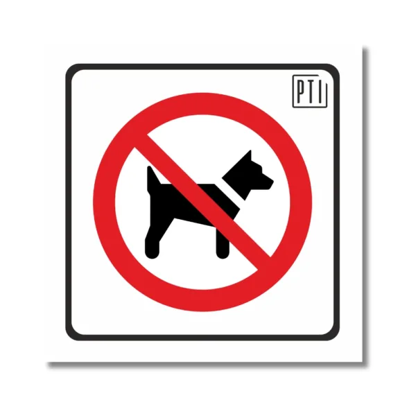 PROHIBIDO PERROS