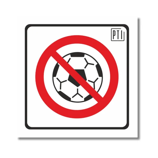 PROHIBIDO JUGAR CON EL BALON