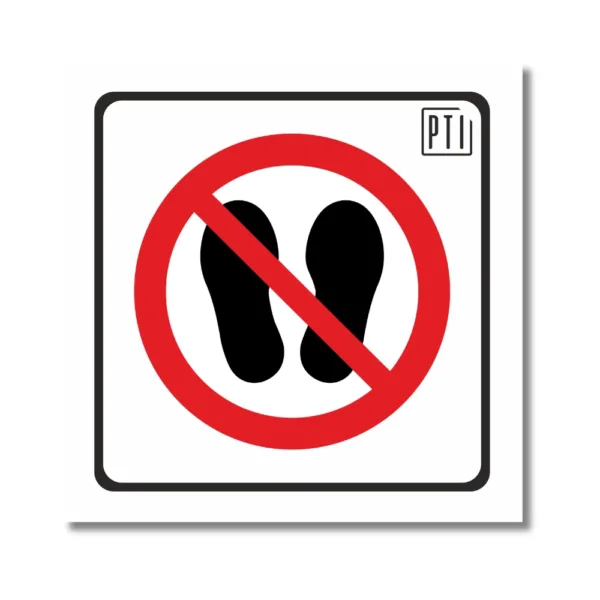 PROHIBIDO PERMANECER O ANDAR POR ESTA ZONA