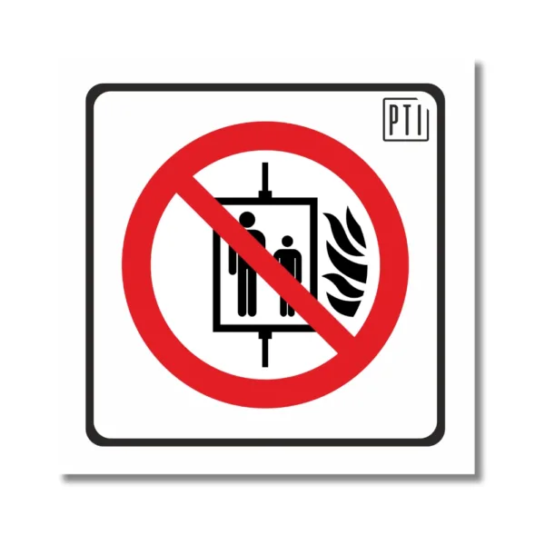 PROHIBIDO EL USO EN CASO DE INCENDIO