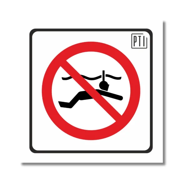 PROHIBIDO HACER SNORKEL