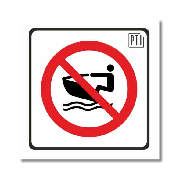 PROHIBIDO MOTOS DE AGUA