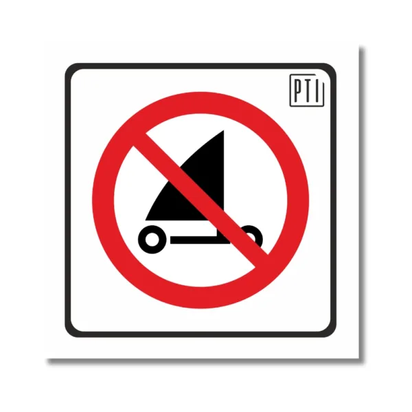 PROHIBIDA LA VELA EN TIERRA