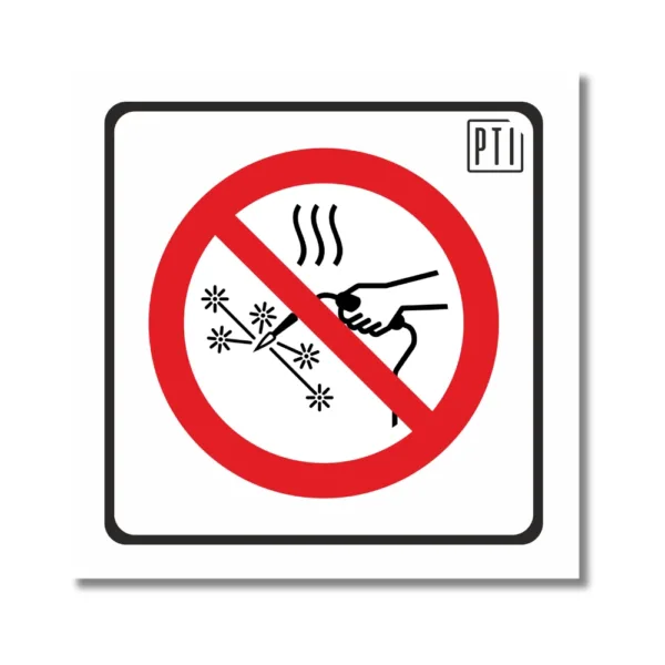 PROHIBIDO LOS TRABAJOS EN CALIENTE