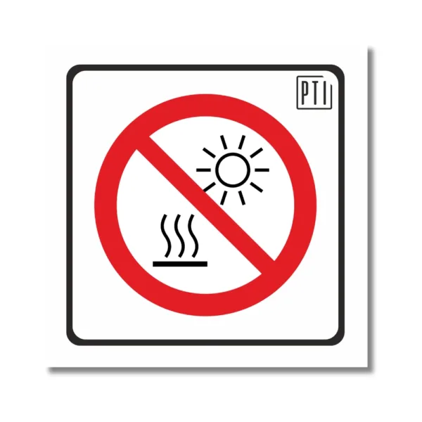 NO EXPONER A LA LUZ SOLAR DIRECTA NI A ALTAS TEMPERATURAS